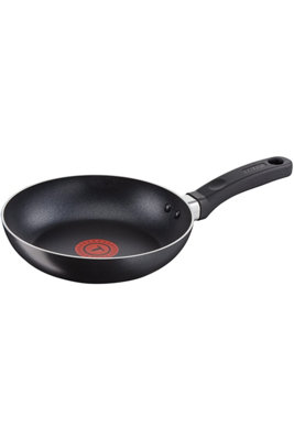 Tefal Essential 5 Piece Non Stick Aluminium Pan Set Black