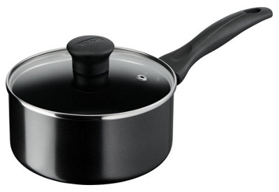 Tefal Bistro B098S544 5 Pcs Non Stick Cookware Pots & Pan Set - Black