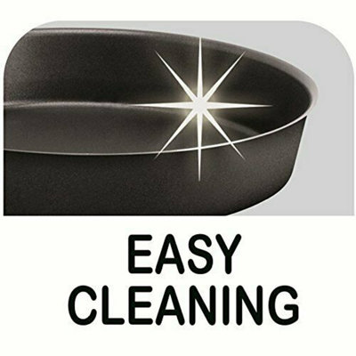 Tefal Bistro B098S544 5 Pcs Non Stick Cookware Pots & Pan Set - Black