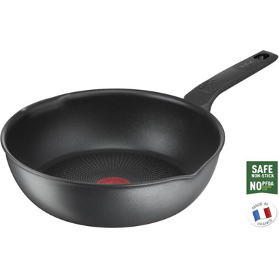 Tefal Chefs Delight Wok MultiPan Titanium-Pro Coating 26cm With Thermo-Spot