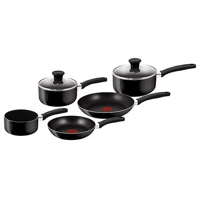Set of dishes Tefal cook eat b922s434 4 items, 16/20/28 cm kitchen utensils sets  Pots Cooking pot - AliExpress