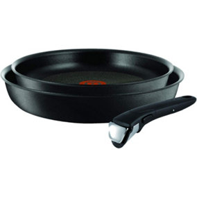 Tefal Ingenio Expertise L6509105 Induction Fry Pans Set 22 and 26 cm