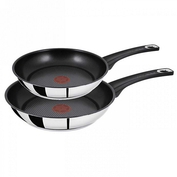 https://media.diy.com/is/image/KingfisherDigital/tefal-jamie-oliver-set-of-2-stainless-steel-non-stick-frying-pan-20-26cm-induction-compatible~3168430238817_01c_MP?$MOB_PREV$&$width=618&$height=618