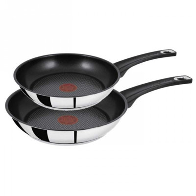 Jamie Oliver Tefal Jamie Oliver Cook's Direct Frypan 20 Cm Stainless Steel  - Frying pans & skillets 