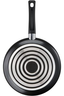Tefal Comfort Grip Koekenpan 26 cm - Zwart Aluminium