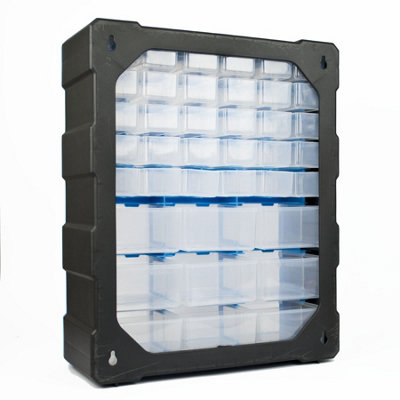 TekBox DIY Storage Organiser Unit with 39 Drawers