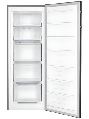 Teknix TFF1435X - Silver Freestanding Frost Free Freezer - Garage Safe - E energy