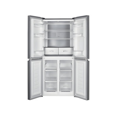 Teknix TMD18079BI - Dark Inox 466L Multi Door Fridge Freezer - 291L ...