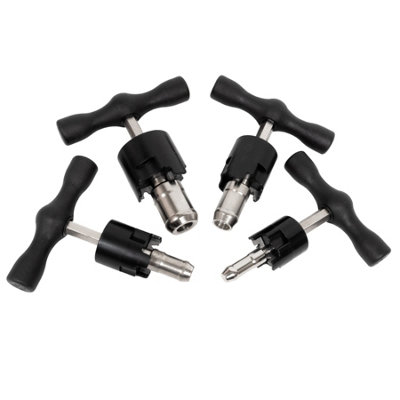 TekTools Pipe Reamer and Chamfer Bevelling Tool Kit - 4 Piece Kit (16mm ...