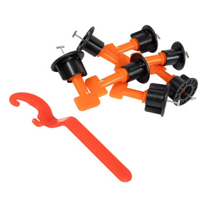 TekTools Reusable Tile levelling System ( T-Lock) Quantity: Pack of 50 + Tool