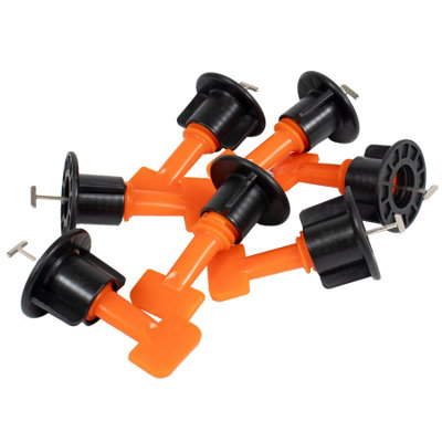 TekTools Reusable Tile levelling System ( T-Lock) Quantity: Pack of 50 + Tool