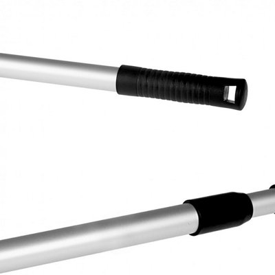 Telescopic Aluminium Handle Car Window Insect Cleaner Sponge Squeegee Microfibre Head H407340 - 4