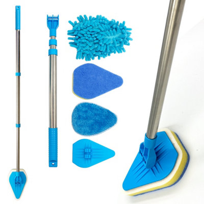 Telescopic Bathroom Tile Cleaning Kit