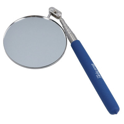 Telescopic Extendable Magnetic Pick Up Tool 16lb + Inspection Mirror 85mm Diameter