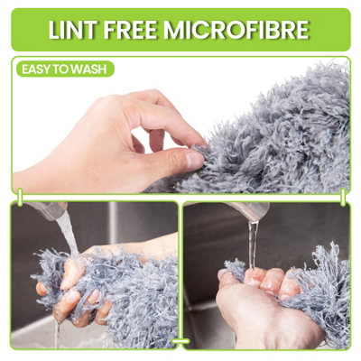 Telescopic Feather Duster With Extendable Handle - 3