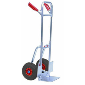 Telescopic Folding Sack Truck - 50Kg Capacity with Puncture Proof Wheels