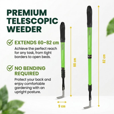 Telescopic Grass Cutter with Extendable Handle, Adjustable Lawn Edging ...
