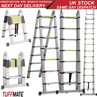 Telescopic Ladder 5m Double Sided Combination Multi-Purpose