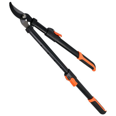 Telescopic Lopping Shears Tree Bush Pruner Branch Loppers Cutters 61cm