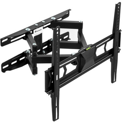 Television Bracket - 26-75 inch screens, extendable, tilt, swivel TV wall mount - black