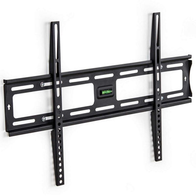 Television Bracket - 32-100 inch screens, width-adjustable TV wall mount - black Price Comparisons | Compare The Build