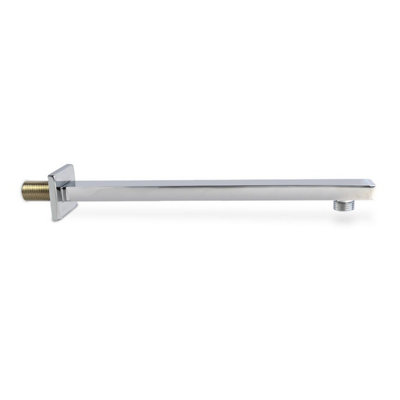 TEMEL THERMOSTATIC CONCEALED SHOWER MIXER BATHROOM SQUARE SLIM CHROME HEAD SET - 5