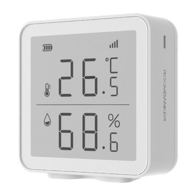 Temp & Humidity Monitor - Precise, App Enabled, Hub Required