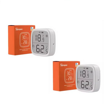 Temperature Humidity Sensor with LCD Screen Thermostats
