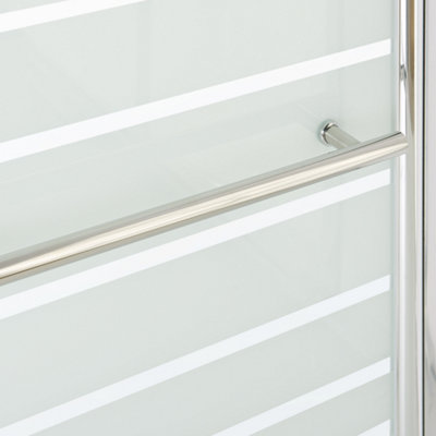 Tempered Glass Shower Bath Screen 140 x 120 cm TUAPI - 5