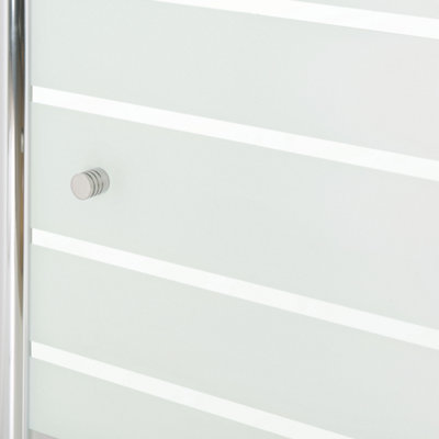 Tempered Glass Shower Bath Screen 140 x 120 cm TUAPI - 6