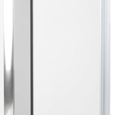 Tempered Glass Shower Enclosure 90 x 90 x 185 cm Silver TELA - 6