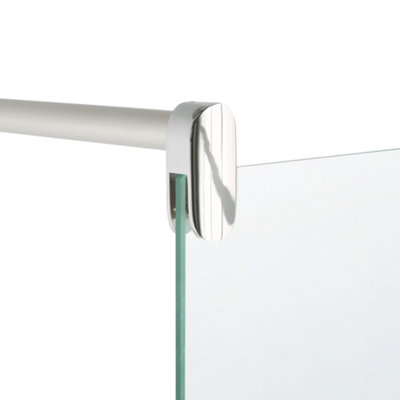 Tempered Glass Shower Screen 90 x 190 cm AHAUS - 4