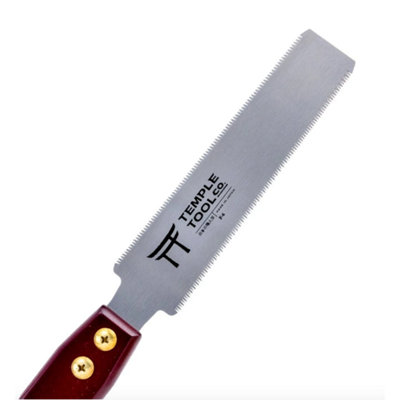 Temple Tool Japanese Flush Cut Pull Saw 150mm 20 TPI Flexible Fine Trim Saw