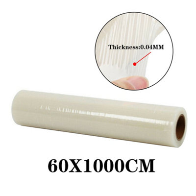 Resilia Heavy-Duty Carpet Protector Mat, 27 X 12' Clear Vinyl Plastic Deep Pile Floor Runner Protector