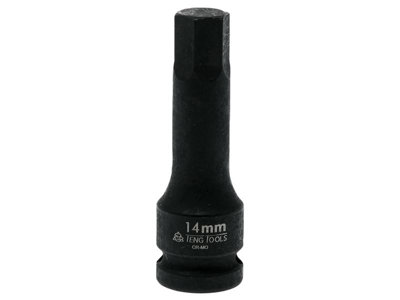 Teng - 1/2in Hex Bit Impact Socket 14mm