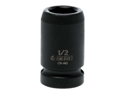 Teng 920116 Impact Socket Hexagon 6-Point 1/2in Drive 1/2in TEN920116N
