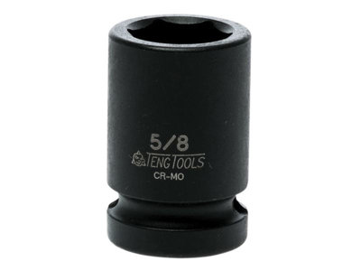 Teng 920120 Impact Socket Hexagon 6-Point 1/2in Drive 5/8in TEN920120N