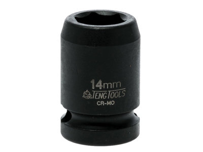 Teng 920514N Impact Socket Hexagon 6-Point 1/2in Drive 14mm TEN920514N