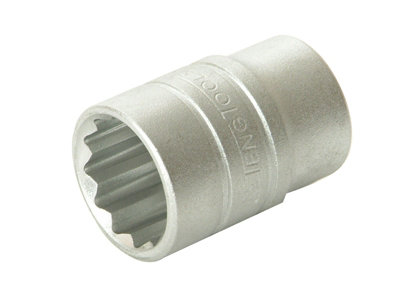 Teng - Bi-Hexagon Socket 12-Point Regular A/F 1/2in Drive 1.1/16in