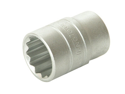 Teng  Bi-Hexagon Socket 12-Point Regular A/F 1/2in Drive 1/2in TENM120116