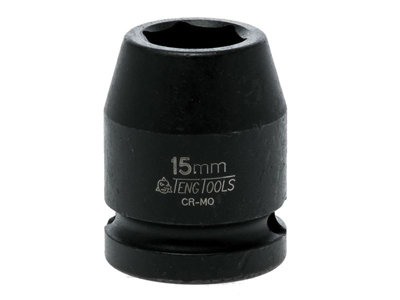 Teng - Impact Socket Hexagon 6-Point 1/2in Drive 15mm