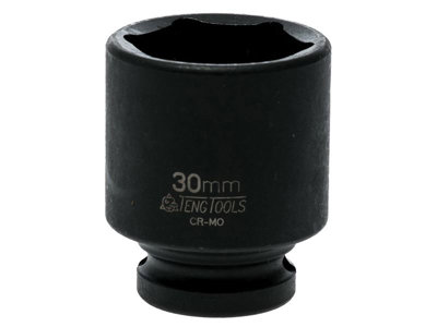Teng Impact Socket Hexagon 6-Point 1/2in Drive 30mm