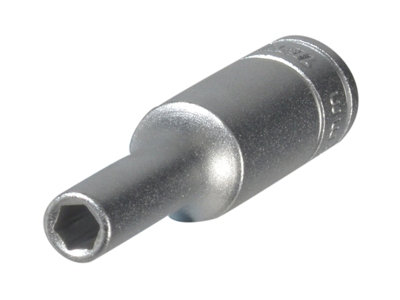 Teng M140210 Hexagon Socket Deep 6 Point Regular AF 1/4in Drive 5/16in TENM140210