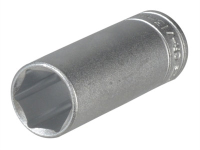 Teng M140613 Hexagon Socket Deep 6 Point Regular 1/4in Drive 13mm TENM140613