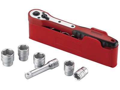Teng Tools Tiefstecknuss 11 Mm – 1/4" Antrieb, Matt Verchromt, Professionelle Qualität