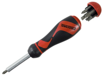 Teng MDR908 MDR908 Ratchet Driver & Bit Set of 6 TENMDR908