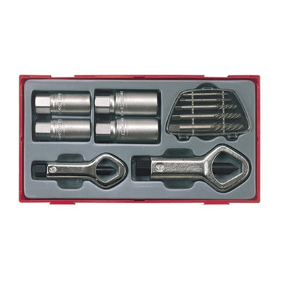 Teng TC29 TTSN11 Stud & Nut Remover Set, 11 Piece TENTTSN11