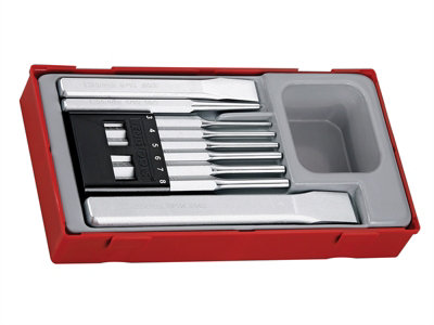 Teng TTPC09 TTPC09 Punch & Chisel Set, 9 Piece TENTTPC09