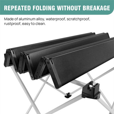 Tent Table Folding Camp Table, Fold Up Camping Tables Small Folding Table
