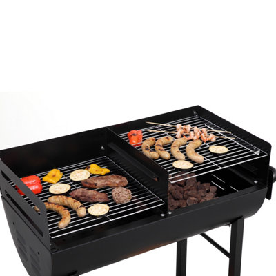 Tepro 1037 Detroit Barrel BBQ Black